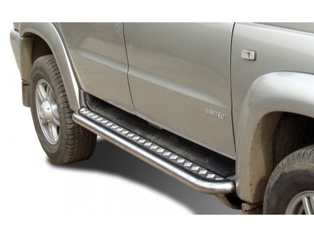 Пороги с накладным листом d53